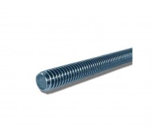 Шпилька резьбовая М10х2000 мм цинк, кл.пр. 5.8, угол резьбы 60°, DIN 975 (STARFIX)