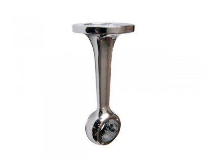 Держатель трубы d25 мм дистанционный сквозной, хром STARFIX