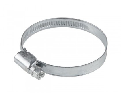 Хомут червячный 40-60 мм, цинк, DIN 3017 (25 шт в пакете) STARFIX