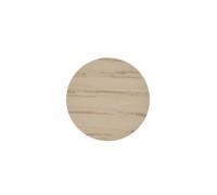 Заглушка самоклеющаяся, декоративная 14 мм дуб молочный (50 шт/лист) STARFIX (7523)