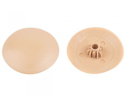 Заглушка для самореза PH2, декоративная светло-бежевая (50 шт в зип-локе) STARFIX