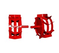 Грунтозацепы (комплект) ф 350/270 мм, шир. 160 мм, 6-гр. втулка 23 мм, 3 обруча ВРМЗ