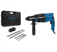 Перфоратор BULL BH 2602 в чем. 800 Вт, 3.0 Дж