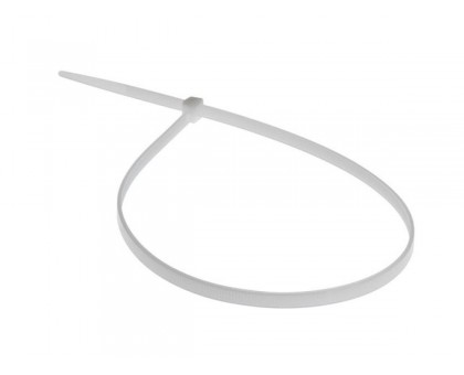 Хомут-стяжка 2.5х80 мм белый (100 шт в уп.) STARFIX