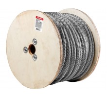 Трос стальной, оцинк. М12 DIN 3060 (бухта 100 м) STARFIX