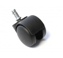 Опора колёсная d-50мм со штырем, пластмасса STARFIX