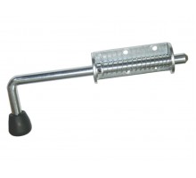 Задвижка дверная  ЗД-10, белый цинк STARFIX