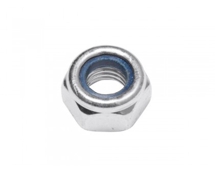 Гайка М12 со стопорным кольцом, цинк, DIN 985 (100 шт в карт. уп.) STARFIX