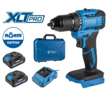 Аккум. дрель-шуруповерт BULL SR 1804 R-series в чем. XLTpro БЕСЩЕТ., Импульс., 18 В, 50 Н*м, 2х2 А*ч