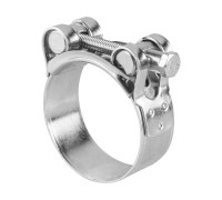 Хомут силовой 40-43мм, цинк (20 шт в пакете) STARFIX