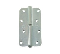 Петля 130 мм левая, белый цинк STARFIX (разъемная)