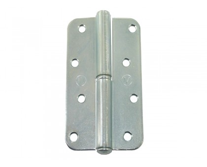 Петля 130 мм левая, белый цинк STARFIX (разъемная)