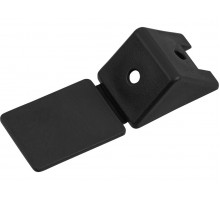 Уголок мебельный пласт. черный (4 шт в зип-локе) STARFIX