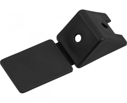 Уголок мебельный пласт. черный (4 шт в зип-локе) STARFIX