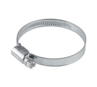 Хомут червячный 60-80 мм, цинк, DIN 3017 (25 шт в пакете) STARFIX