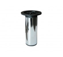 Опора мебельная круглая d50 150-170 мм, хром STARFIX