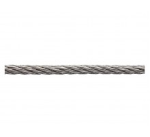 Трос М5 нерж.сталь (А4), DIN 3055 (бухта 250м) (STARFIX)