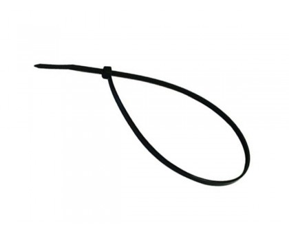 Хомут-стяжка 3.6х370 мм черный (100 шт в уп.) STARFIX