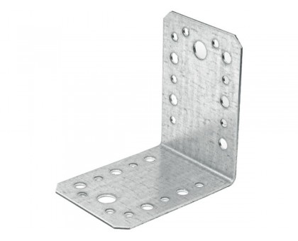 Уголок крепежный 90х100х100 мм C 2.0 мм белый цинк STARFIX