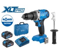 Аккум. дрель-шуруповерт BULL SR 1802 в чем. XLTpro БЕСЩЕТ., 18 В, 80 Н*м, 2*4 А*ч, БЗП 13 мм