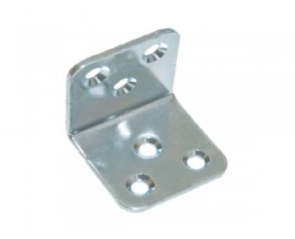 Уголок мебельный 32х32х32 мм белый цинк (4 шт в зип-локе) STARFIX