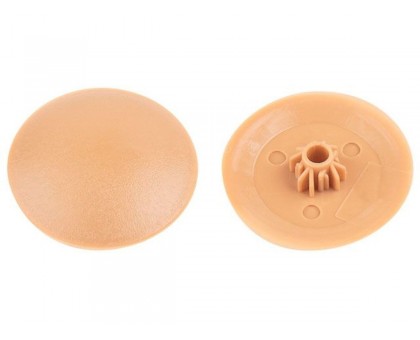 Заглушка для самореза PH2, декоративная бук (1000 шт в пакете) STARFIX