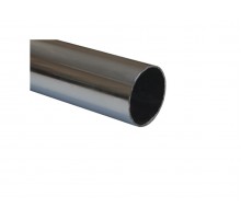 Труба d25х3000х0,7 мм круглая, хром STARFIX