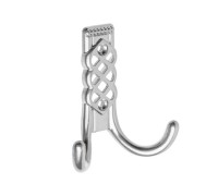 Крючок-вешалка №30 хром. эффект STARFIX