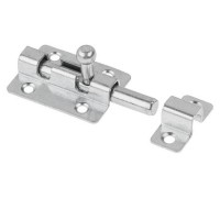 Шпингалет 40 мм, белый цинк STARFIX