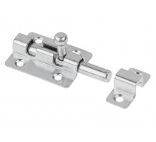 Шпингалет 40 мм, белый цинк STARFIX