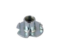 Гайка М8/11 врезная, цинк, DIN 1624 (2500 шт в коробе) STARFIX