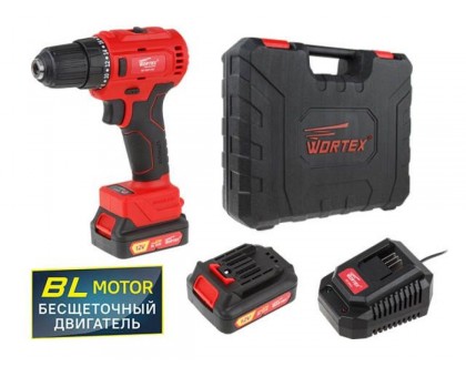 Аккум. дрель-шуруповерт WORTEX BD 1220-1 DLi в чем. 