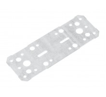 Пластина крепежная 180х65 белый цинк Цвiк (Фактический размер изделия 171*60мм, толщина 1,7мм) (ЦВIК)