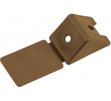 Уголок мебельный пласт. орех (4 шт в зип-локе) STARFIX