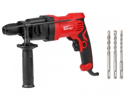 Перфоратор WORTEX RH 2427 в кор. + набор буров 700 Вт, 1.5 Дж