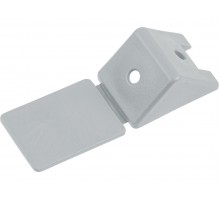 Уголок мебельный пласт. светло-серый (100 шт в пакете) STARFIX