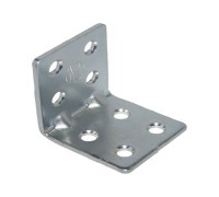 Уголок мебельный 32х32х30 мм белый цинк (4 шт в зип-локе) STARFIX