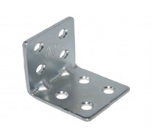 Уголок мебельный 32х32х30 мм белый цинк (4 шт в зип-локе) STARFIX