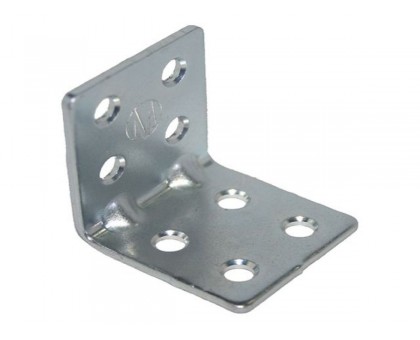 Уголок мебельный 32х32х30 мм белый цинк (4 шт в зип-локе) STARFIX