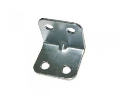 Уголок мебельный 30х26х26 мм белый цинк (100 шт в карт. уп.) STARFIX