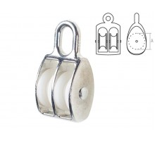 Блок двойной нейлон 30 мм STARFIX