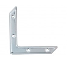 Уголок оконный 75х75x2 мм, белый цинк STARFIX