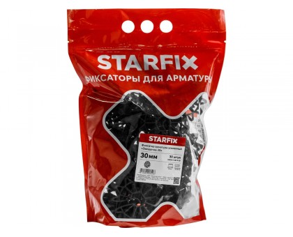 Фиксатор арматуры "Звездочка-30" 6-20 усиленный (30 шт в дой-паке) STARFIX