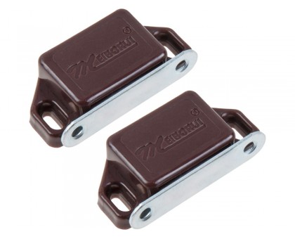 Защелка магнитная 55мм коричневая (2 шт в пакете) STARFIX
