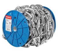 Цепь сварная короткозвенная, оцинк. М12 DIN 766 (бухта 10 м) STARFIX