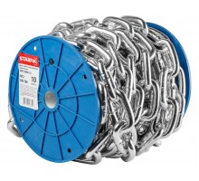 Цепь сварная короткозвенная, оцинк. М12 DIN 766 (бухта 10 м) STARFIX