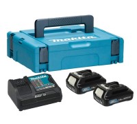 Комплект аккумулятор 12.0 В BL1016 2 шт. + зарядное устройство DC10SB в кейсе