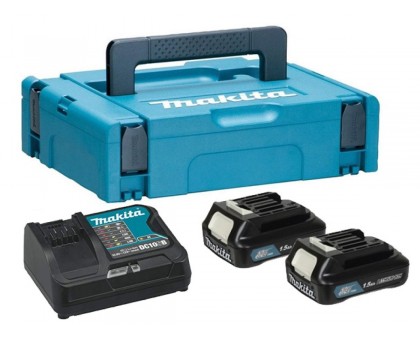 Комплект аккумулятор 12.0 В BL1016 2 шт. + зарядное устройство DC10SB в кейсе