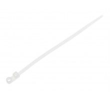 Хомут-стяжка с монтажным отверстием 4.8х160 мм белый (100 шт в уп.) STARFIX