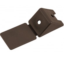 Уголок мебельный пласт. темно-коричневый (4 шт в зип-локе) STARFIX